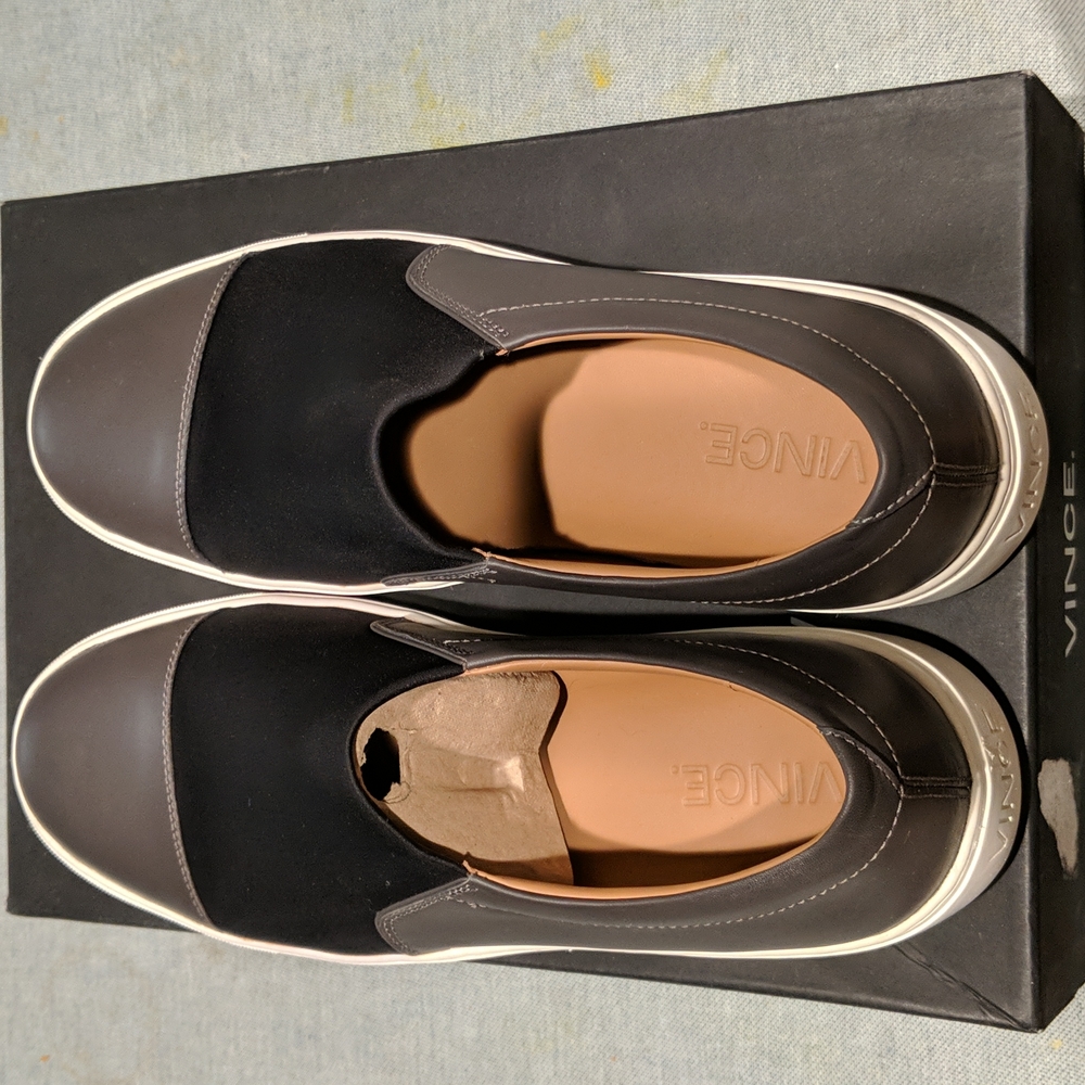 Vince. Shoes, LAGO, GRPHT BLK LE